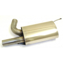 Silenciador Medio Hueco De 63,5 Mm Friedrich Audi A4 B5 2wd  Año: 95-2000 Sedan &amp; Avant  1.6l 74/75kw / 1.8l 92kw / 1.8l Turbo 1