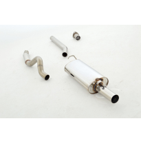 Sistema De Catback Racing De 63,5 Mm Friedrich Opel Kadett E  Año: 88-91 Cc/Hatchback  2.0l 16v Gsi 110kw