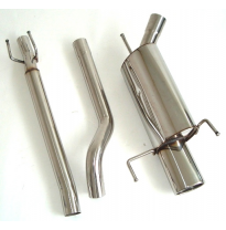 Sistema De Catback Racing De 63,5 Mm Friedrich Opel Corsa B  Año: 93-2000  1.0l 12v 40kw / 1.2l 33/48kw / 1.4l 44/60kw / 1.4l 16