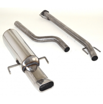 Sistema De Catback Racing De 63,5 Mm Friedrich Opel Astra H Gtc  Desde Año: 2005  1.6l Turbo 132kw / 2.0l Turbo 125/147kw