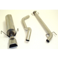 Sistema De Catback Racing De 63,5 Mm Friedrich Opel Zafira B  Desde Año: 2005  2.0l 16v Turbo 147kw