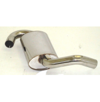 Silenciador Medio Hueco De 63,5 Mm Friedrich Vw Golf Iii Variant / Vento  Año: 92-99  1.4l 44kw / 1.6l 55/74kw / 1.8l 55/66kw /