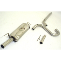 Sistema De Catback Racing De 63,5 Mm Friedrich Vw Golf Iii &amp; Cabrio  Año: 91-98 / Hatchback &amp; Convertible Yoc 91-98 / Golf Iv Ca