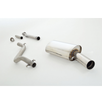 Sistema De Catback Racing De 63,5 Mm Friedrich Vw Golf I &amp; Cabrio  Año: 74-83 / Hatchback &amp; Convertible 1.1l 37kw / 1.3l 44kw /