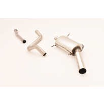 Sistema De Catback Racing De 63,5 Mm Friedrich Vw Scirocco Ii  Año: 81-92  1.3l 40kw / 1.5l 51kw / 1.6l 51/53/55/63/66/81kw / 1.