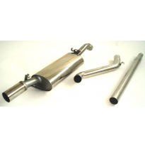 Sistema De Catback Racing De 63,5 Mm Friedrich Vw Corrado  Año: 88-07/91 Hasta Ch.No. 50-M-021000  1.8l 16v 100kw / 1.8l G60 118