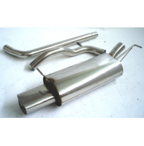 Sistema De Catback Racing De 63,5 Mm Friedrich Vw Golf Iv  Año: 97-2003 / New Beetle &amp; Convertible Yoc 98-2011 1.4l 16v 55kw / 1