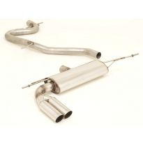 Sistema De Catback Racing De 63,5 Mm Friedrich Vw Golf Vi  Año: 10/2008-2012 2wd  1.4l 59kw / 1.6l 75kw / 1.6l Tdi 77kw