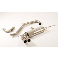 Sistema De Catback Racing De 63,5 Mm Friedrich Seat Altea Xl 5p 2wd  Desde Año: 2004  1.2l Tsi 77kw / 1.4l 63kw / 1.6l 75kw / 1.