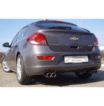 Sistema De Catback De 63,5 Mm Con Salida De Escape Izquierdo Y Derecho Friedrich Chevrolet Cruze Hatchback 5-Puertas  Desde Año: