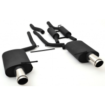 Sistema De Catback De 63,5 Mm Con Salida De Escape Izquierdo Y Derecho Friedrich Audi A4 B6 (8e/8h) Quattro  Año: 2000-2004 Seda