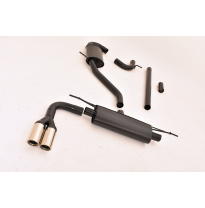 Sistema De Catback De 63,5 Mm Friedrich Audi A3 8v Cabrio 2wd  Desde Año: 05/2017  1.5l Tfsi / 35 Tfsi 110kw