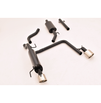 Sistema De Catback De 63,5 Mm Con Salida De Escape Izquierdo Y Derecho Friedrich Opel Corsa E   Desde Año: 11/2014  1.2l 51kw /