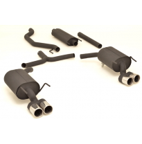 Sistema De Catback De 63,5 Mm Con Salida De Escape Izquierdo Y Derecho Friedrich Opel Vectra C  Desde Año: 2002 Sedan &amp; Hatchbac