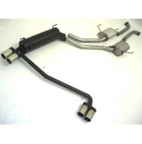 Sistema De Catback De 63,5 Mm Con Salida De Escape Izquierdo Y Derecho Friedrich Opel Omega B  Año: 94-08/99 Caravan  2.5l V6 12