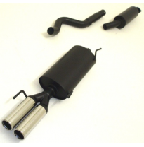 Sistema De Catback De 63,5 Mm Friedrich Opel Astra F  Año: 91-98 Cabrio  1.4l 60kw / 1.6l 52/55kw / 1.8l 16v 85kw / 2.0 85kw