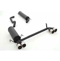 Sistema De Catback De 63,5 Mm Con Salida De Escape Izquierdo Y Derecho Friedrich Opel Zafira a  Año: 98-2005  2.0l 16v Turbo Opc