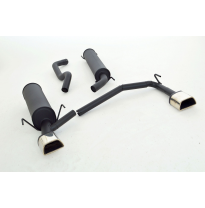 Sistema De Catback De 63,5 Mm Con Salida De Escape Izquierdo Y Derecho Friedrich Opel Zafira B  Desde Año: 2005  2.0l 16v Turbo