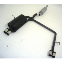 Sistema De Catback De 63,5 Mm Con Salida De Escape Izquierdo Y Derecho Friedrich Bmw 3er E46  Año: 98-2005 Sedan, Coupe &amp; Tourin