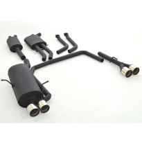 Sistema De Catback De 63,5 Mm Con Salida De Escape Izquierdo Y Derecho Friedrich Bmw 3er E46  Año: 98-2000 Sedan, Coupe &amp; Tourin