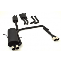 Sistema De Catback De 63,5 Mm Con Salida De Escape Izquierdo Y Derecho Friedrich Bmw 3er E46  Año: 2000-2005 Sedan, Coupe &amp; Tour