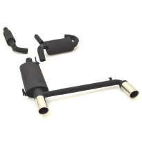 Sistema De Catback De 63,5 Mm Con Salida De Escape Izquierdo Y Derecho Friedrich Vw Golf Iii &amp; Cabrio  Año: 91-98 / Hatchback &amp;