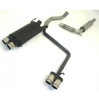 Sistema De Catback De 63,5 Mm Con Salida De Escape Izquierdo Y Derecho Friedrich Vw Polo 6n / 6n2  Año: 94-2001 Hatchback  1.0l