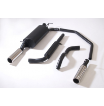 Sistema De Catback De 63,5 Mm Con Salida De Escape Izquierdo Y Derecho Friedrich Vw Golf Iv  Año: 99-2006 Variant  1.4l 16v 55kw