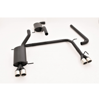 Sistema De Catback De 63,5 Mm Con Salida De Escape Izquierdo Y Derecho Friedrich Vw Passat 3c B6  Año: 2005-2010 Variant (2wd)