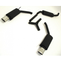 Sistema De Catback De 63,5 Mm Con Salida De Escape Izquierdo Y Derecho Friedrich Vw T4 Bus  Año: 90- 2003 Modelo Largo (2wd)  1.