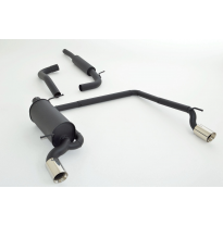 Sistema De Catback De 63,5 Mm Con Salida De Escape Izquierdo Y Derecho Friedrich Vw Polo 9n3 Gti  Desde Año: 04/2005 Hatchback