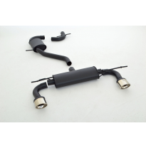 Sistema De Catback De 63,5 Mm Con Salida De Escape Izquierdo Y Derecho Friedrich Vw Scirocco Iii  Año: 2008-04/2014  1.4l Tsi 90