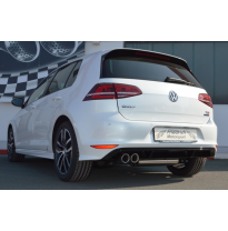 Sistema De Catback De 63,5 Mm Friedrich Vw Golf Vii  Año: 08/2012-02/2017 2wd  1.2l Tsi 63/77/81kw