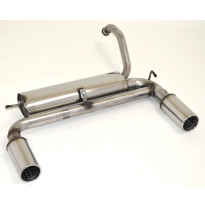 Escape Trasero Con Salida De Escape Izquierdo Y Derecho Friedrich Citroen C1  Desde Año: 2005  1.0l 50kw / 1.4l Hdi 40kw