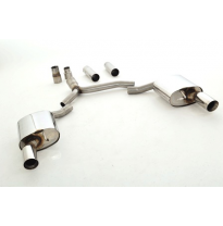 Escape Trasero De 76 Mm Con Salida De Escape Izquierdo Y Derecho Friedrich Audi A4 B8 (8k) 2wd &amp; Quattro  Año: 09/2007-05/2015 S