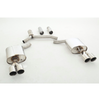 Escape Trasero De 76 Mm Con Salida De Escape Izquierdo Y Derecho Friedrich Audi A5 B8 Sportback 2wd  Año: 09/2009-07/2011  1.8l