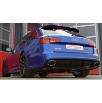 Escape Trasero De 2x76 Mm Con Salida De Escape Izquierdo Y Derecho Friedrich Audi Rs6 4g Avant Quattro  Desde Año: 02/2013  4.0l