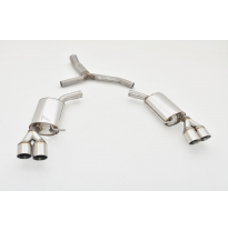 Escape Trasero De 76 Mm Con Salida De Escape Izquierdo Y Derecho Friedrich Audi A4 B9 (B8/8w) Quattro  Año: 08/2015-06/2018 Seda