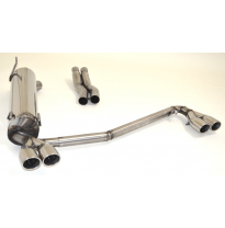 Escape Trasero Con Salida De Escape Izquierdo Y Derecho Friedrich Opel Omega B  Año: 94-08/99 Caravan  2.5l V6 125kw / 3.0l V6 1