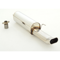 Escape Trasero Friedrich Opel Astra G Coupe  Año: 2000-2004   Cabrio  Año: 2001-2006  1.6l 16v 74/76kw / 1.8l 16v 85/92kw / 2.2l