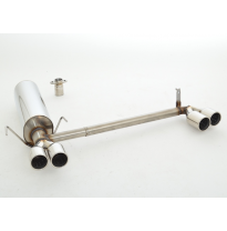 Escape Trasero Con Salida De Escape Izquierdo Y Derecho Friedrich Opel Zafira a  Año: 98-2005  2.0l 16v Turbo Opc 140/141/147kw