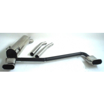 Escape Trasero Con Salida De Escape Izquierdo Y Derecho Friedrich Opel Omega B  Año: 09/99-2003 Sedan  2.2l 16v 106kw