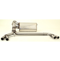 Escape Trasero De 76 Mm Con Salida De Escape Izquierdo Y Derecho Friedrich Opel Astra J Gtc 3 Puertas Opc  Desde Año: 2012  2.0l