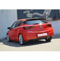 Escape Trasero De 76 Mm Con Salida De Escape Izquierdo Y Derecho Friedrich Opel Astra K 5-Puertas  Año: 06/2018-04/2019  1.6l Tu