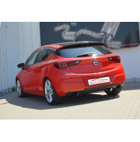 Escape Trasero De 76 Mm Con Salida De Escape Izquierdo Y Derecho Friedrich Opel Astra K 5-Puertas  Año: 07/2015-06/2018  1.6l Tu