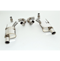 Escape Trasero De 76 Mm Con Salida De Escape Izquierdo Y Derecho Friedrich Ford Mustang V Facelift (S197) Coupe &amp; Cabrio  Año: 2