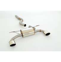 Escape Trasero De 76 Mm Con Salida De Escape Izquierdo Y Derecho Friedrich Bmw 3er Gt F34  Desde Año: 06/2013  325d 160kw / 330d