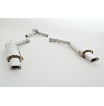 Escape Trasero Con Salida De Escape Izquierdo Y Derecho Friedrich Vw T4 Bus  Año: 90- 2003 Modelo Largo (2wd)  1.9l D 44kw / 1.9