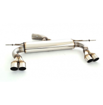 Escape Trasero De 76 Mm Con Salida De Escape Izquierdo Y Derecho Friedrich Vw Golf V Gti + Edition 30 / Gt  Año: 2004-2008 2wd