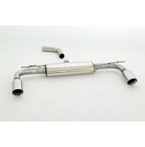 Escape Trasero Con Salida De Escape Izquierdo Y Derecho Friedrich Vw Beetle 5c &amp; Cabrio Incluido Dune  Desde Año: 11/2014  2.0l